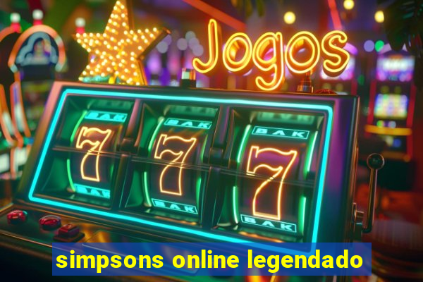 simpsons online legendado